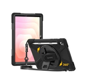Etui na tablet Crong Defender Plus do Samsung Galaxy Tab S11 Czarny
