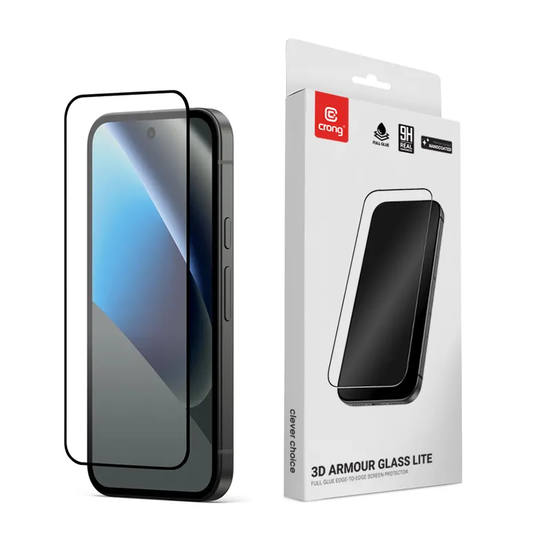 Szkło hartowane Crong 3D Armour Glass Lite do Google Pixel 10a