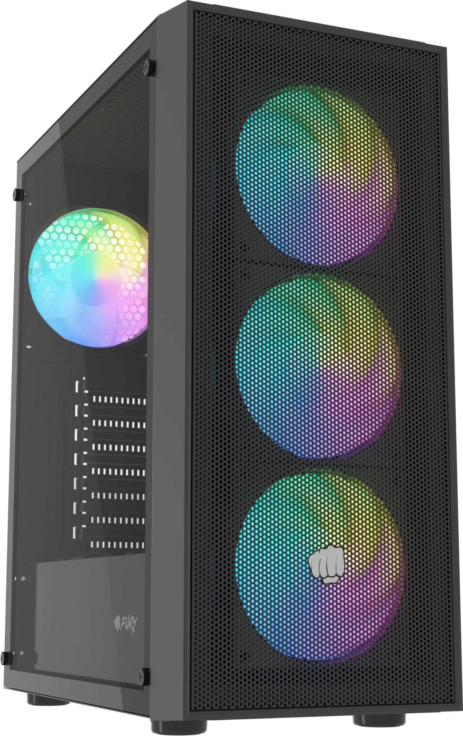 Obudowa Fury Shobo SH8F ARGB Czarny