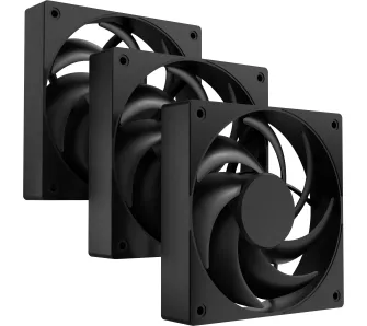 Zestaw wentylatorów Fury SAI S12 PWM 120mm 3szt. Czarny