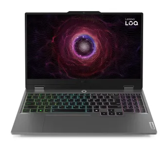 Laptop gamingowy Lenovo LOQ 15AHP9 15,6" 144Hz R7 7445HS 16GB RAM 512GB Dysk SSD RTX3050 DLSS Win11 Szary