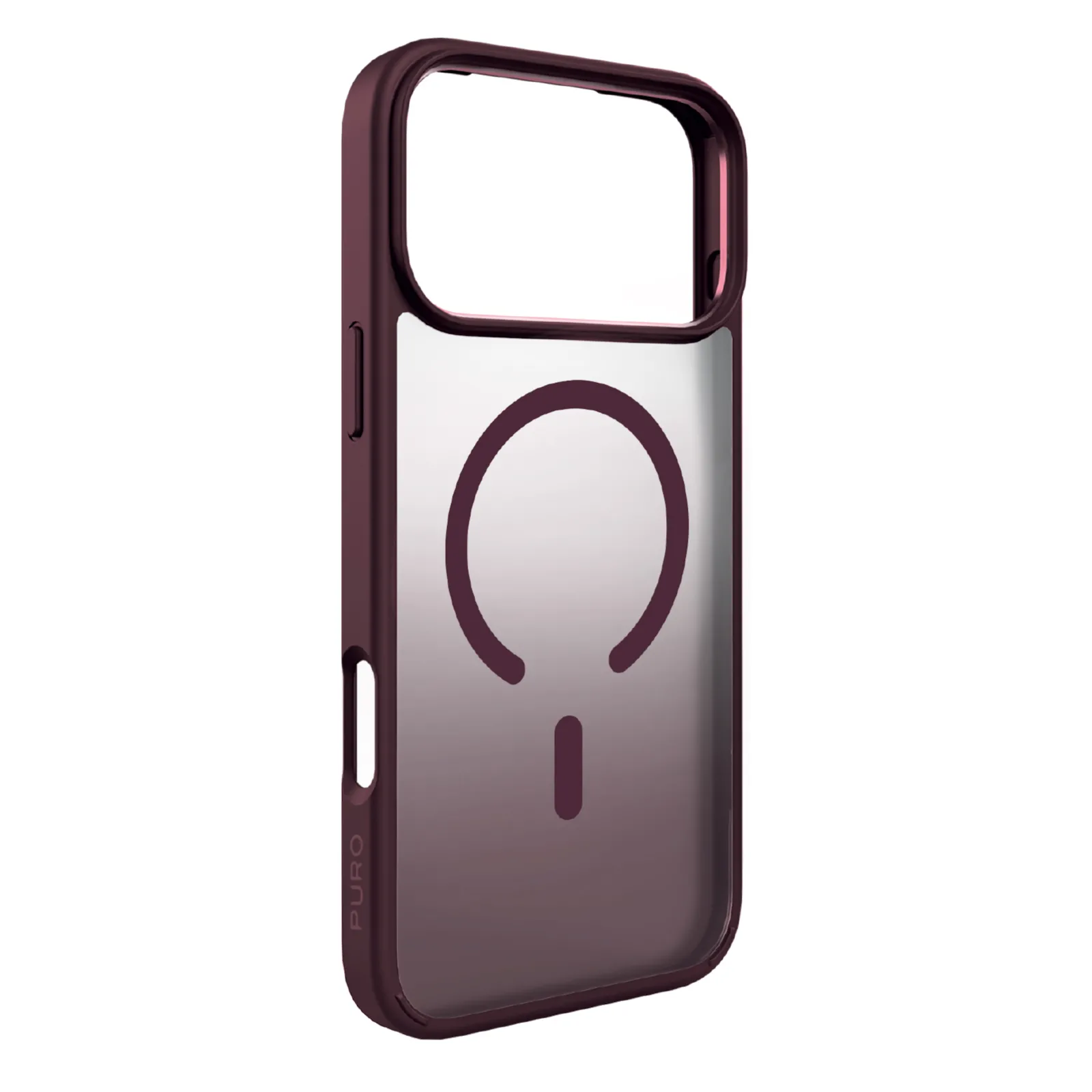 Etui Puro Gradient do iPhone 18 Pro Max Bordowy