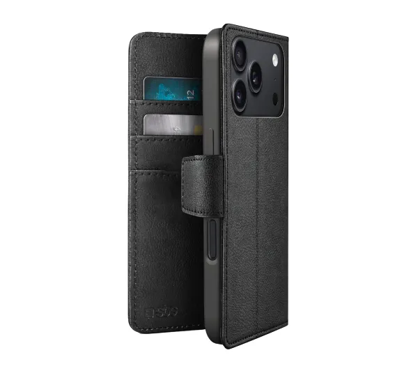 SBS Book Wallet Classic do iPhone 18 Pro Czarny