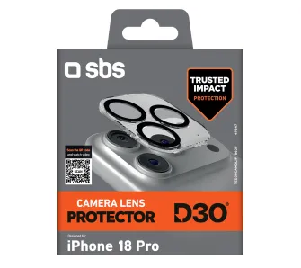 Szkło hartowane SBS D3O do iPhone 18 Pro