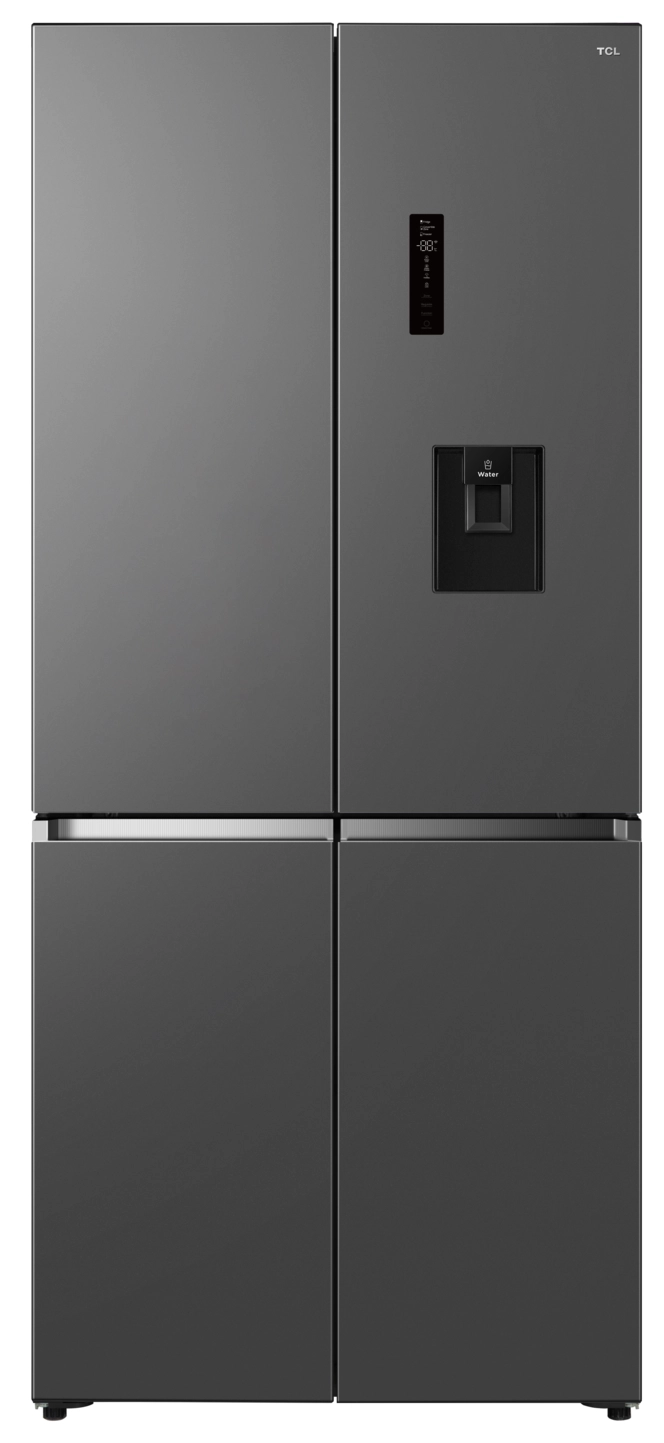 Lodówka TCL Lodówka SBS RC452CSD0 Pełny No Frost 190cm Srebrny
