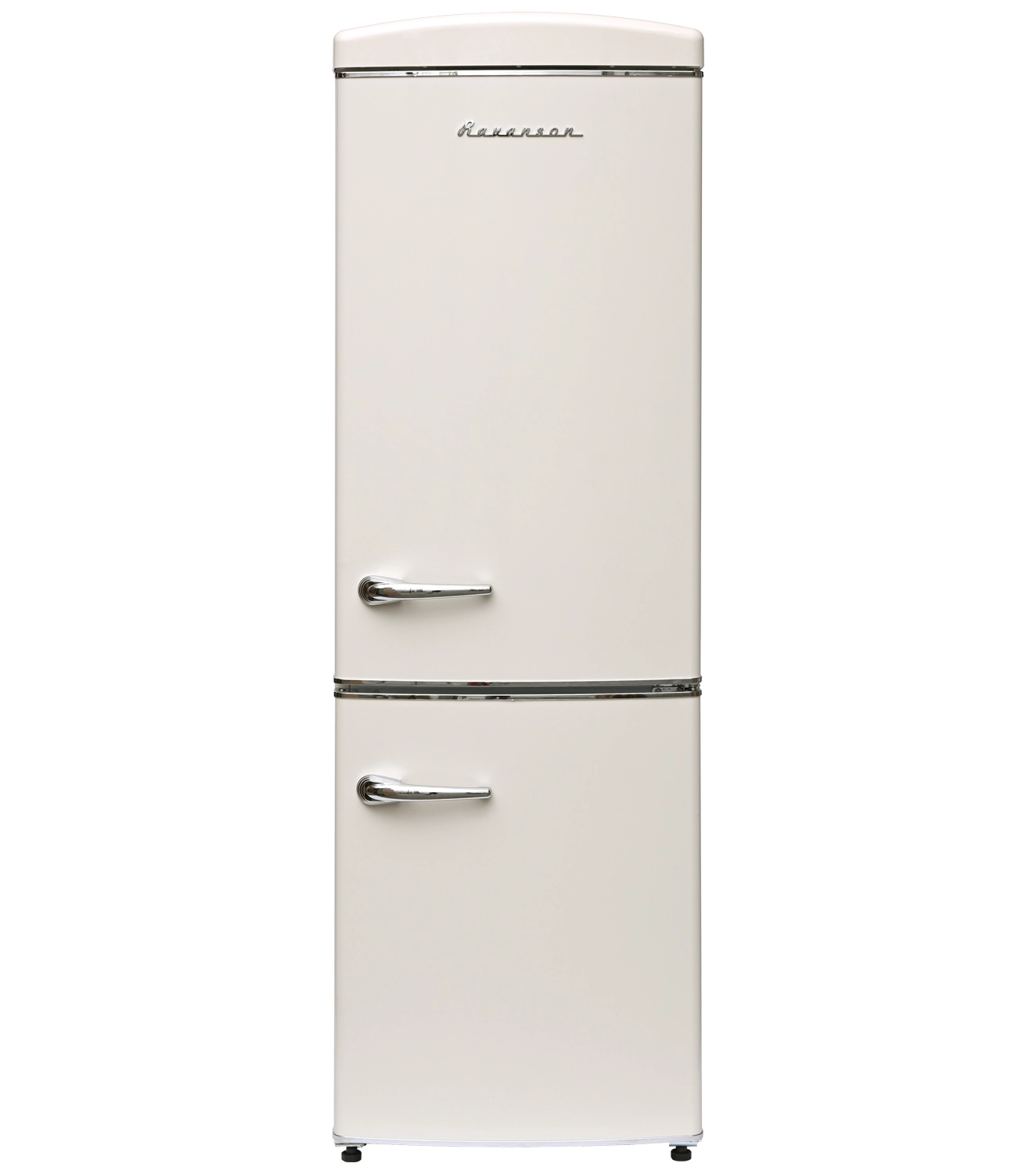 Lodówka Ravanson LKK-315RC Pełny No Frost 194,3cm Kremowy