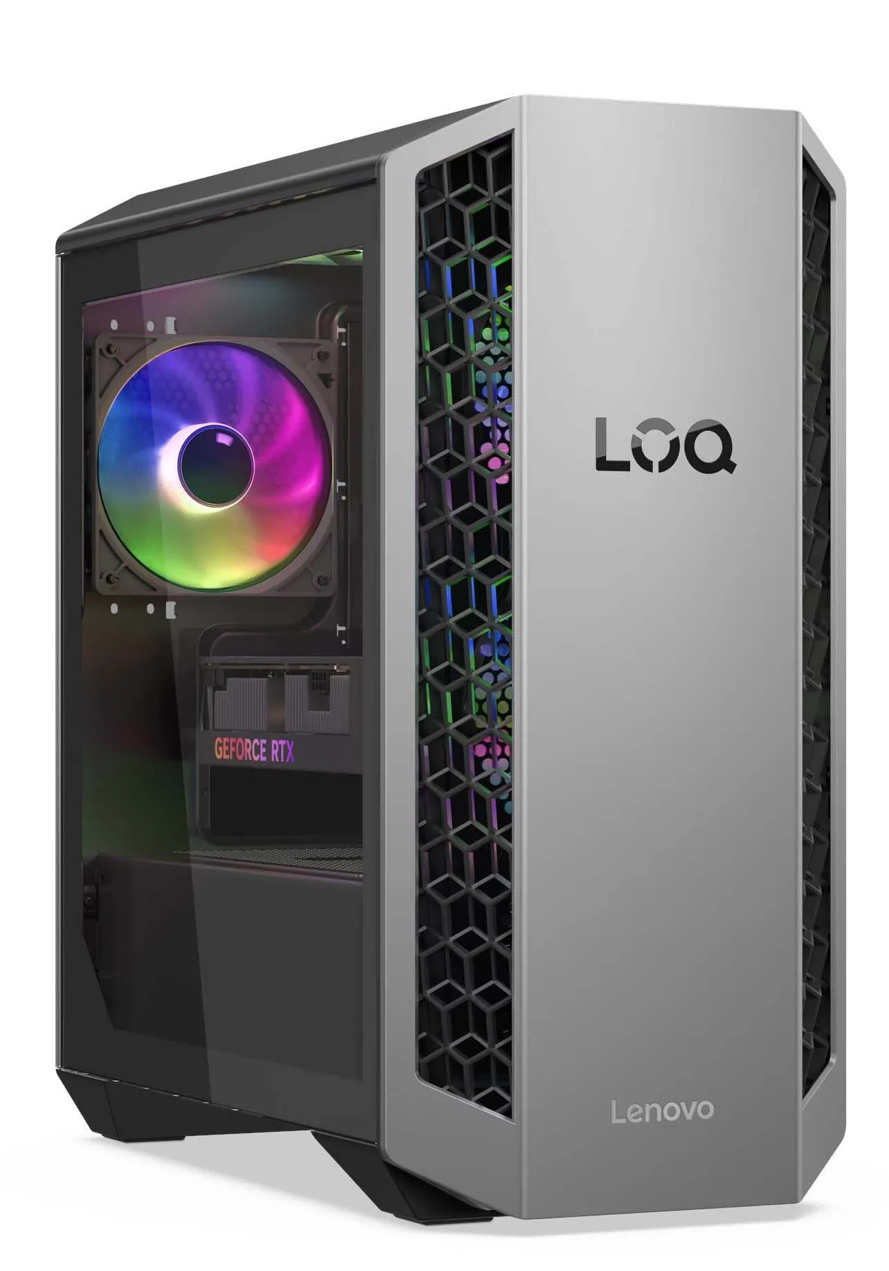 Komputer gamingowy Lenovo LOQ Tower 26ADR10 R7 8745HX 32GB RAM 1TB Dysk SSD RTX5050 Win11