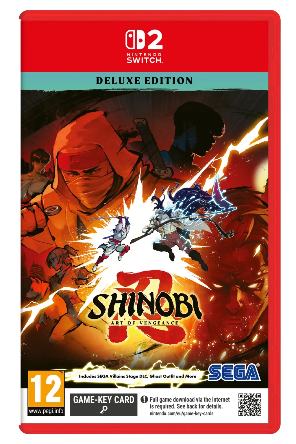 SHINOBI Art of Vengeance Deluxe Edition Gra na Nintendo Switch 2
