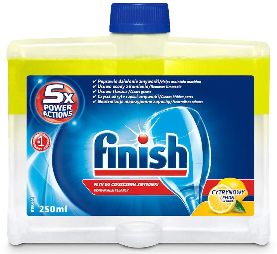 Płyn do czyszczenia zmywarki Finish cytrynowy 250ml