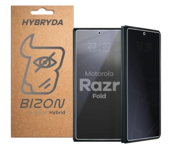 Szkło hybrydowe Bizon prywatyzujące Hybrid Shadow do Motorola Razr Fold