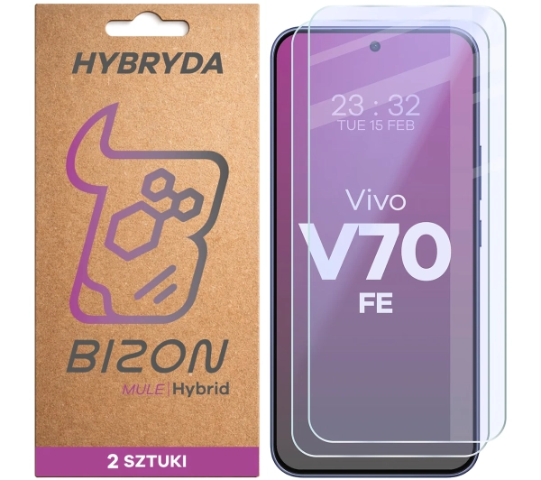 Bizon elastyczne Hybrid Mule Duo do Vivo V70 FE 5G 2 sztuki