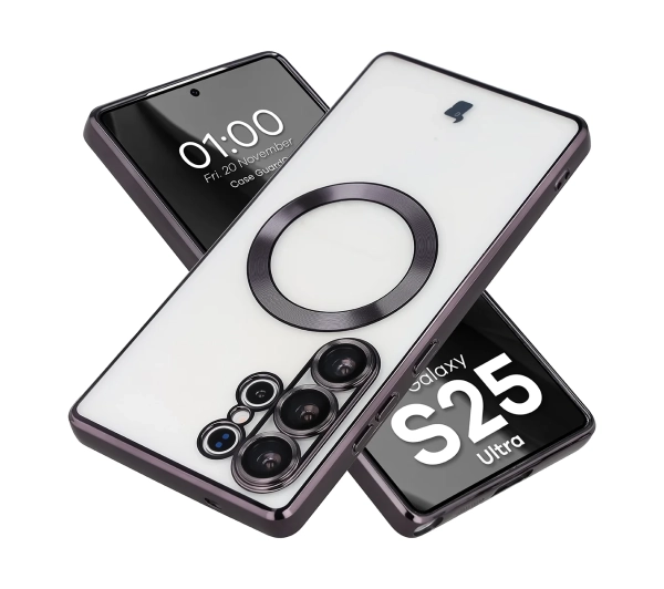 Bizon Case GuardO do Galaxy S25 Ultra Czarny