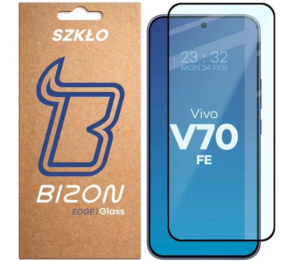Bizon z ramką Glass Edge do Vivo V70 FE 5G
