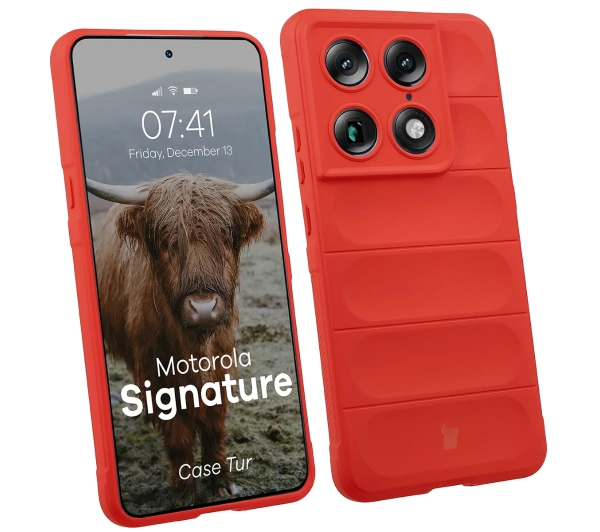 Bizon Case Tur do Motorola Signature Czerwony