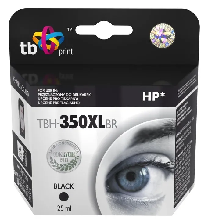 Tusz TB Print TBH-350XLBR (zamiennik 350XL) Czarny 25 ml