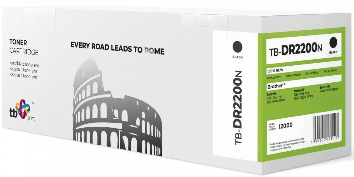 Toner TB Print TB-DR2200N (zamiennik DR2200) Czarny