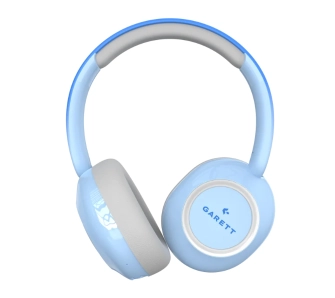 Słuchawki bezprzewodowe Garett Astro Wave ANC Nauszne Dla dzieci Bluetooth Niebieski