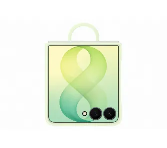 Etui Samsung Silicone Ring Magnet Case do Galaxy Z Flip8 Miętowy