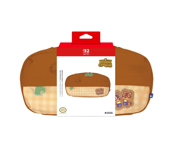 Hori Adventure Pack Animal Crossing Wood Brown do Nintendo Switch 2