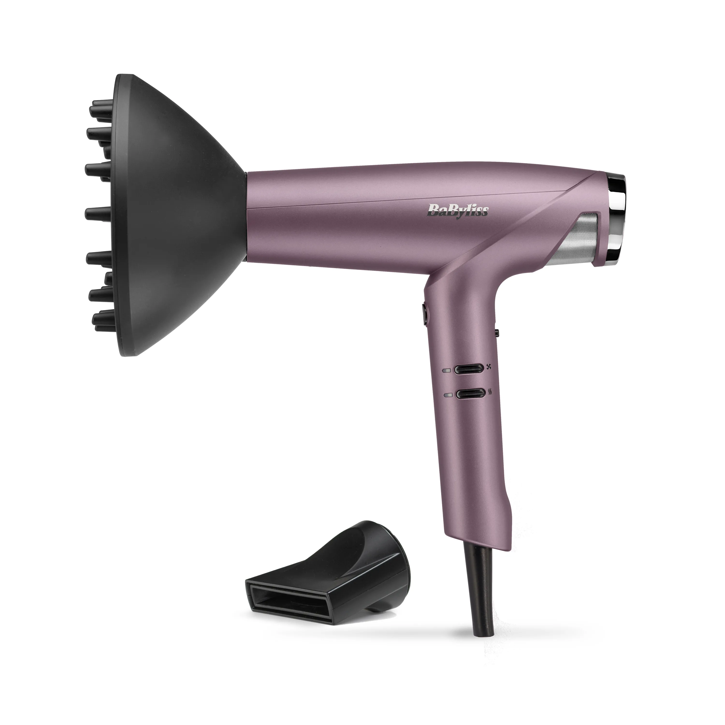 Suszarka do włosów BaByliss Futura D6051DE Jonizacja Dyfuzor Zimny nawiew 1600W 3 prędkości 3 temperatury