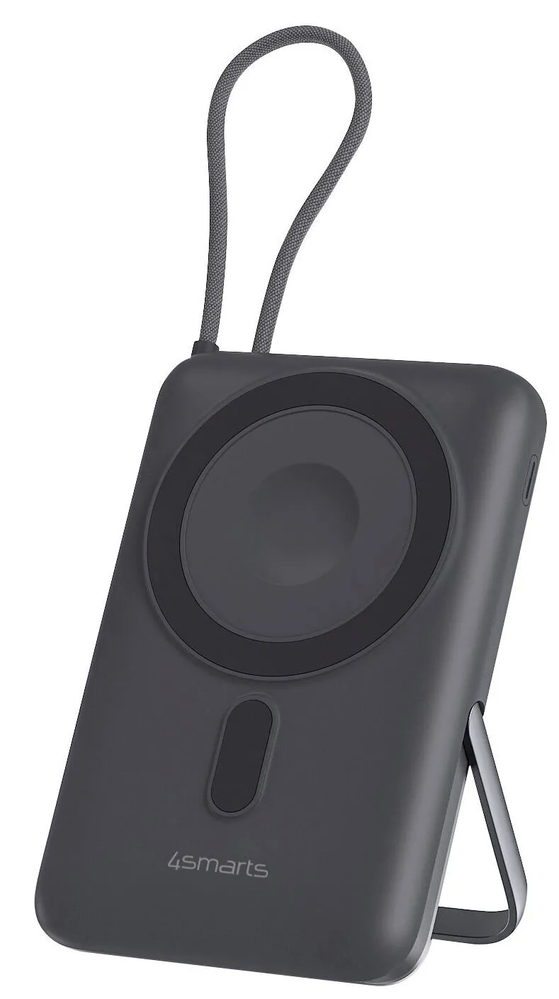 Powerbank 4smarts Enterprise Pocket Qi2 10000mAh 22,5W Szary