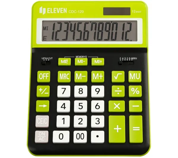 Eleven CDC120BKGN Czarno-zielony
