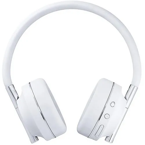 Słuchawki bezprzewodowe Happy Plugs Play Nauszne Bluetooth 5.0 Biały