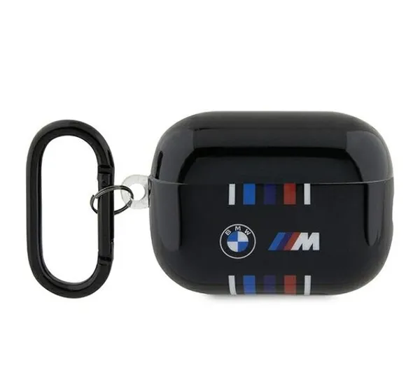 BMW Multiple Colored Lines do Apple AirPods Pro 2 Czarny