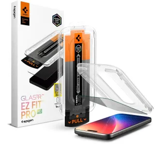 Szkło hartowane Spigen Glas.TR Ez Fit Privacy do iPhone 16 Pro / 17 / 17 Pro