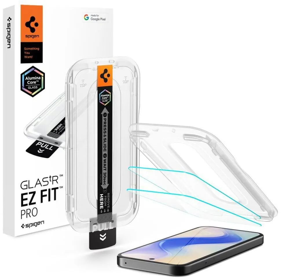 Szkło hartowane Spigen Glas.tR EZ Fit Pro 2-Pack AC do Google Pixel 10a