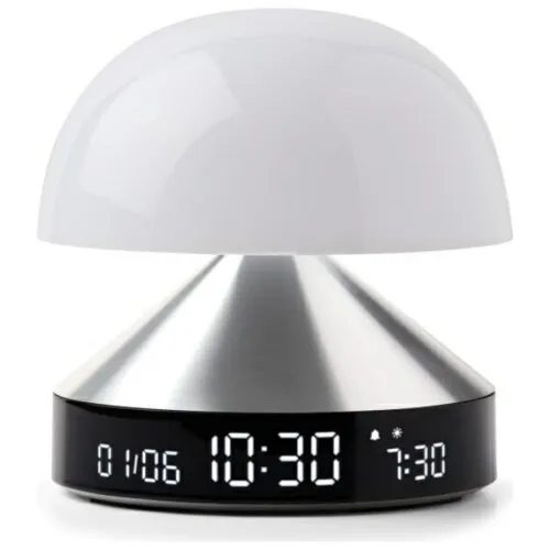 Budzik Lexon Mina Sunrise Polished Aluminum LR153MAP Aluminiowy