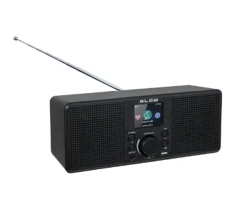 Radioodbiornik BLOW RI2 77-591 Radio FM Internetowe Bluetooth Czarny