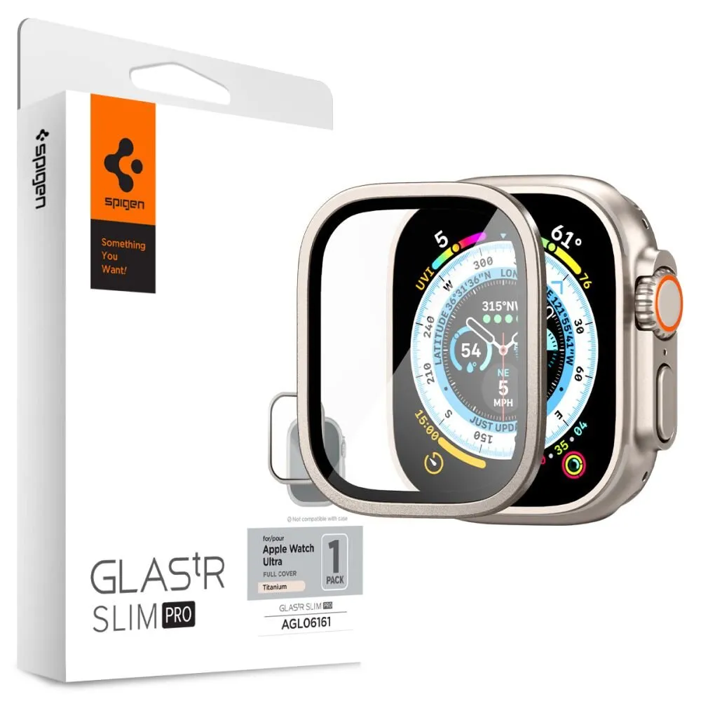 Szkło hartowane Spigen Glas.TR Slim Pro do Apple Watch Ultra 49mm / Ultra 2 49mm