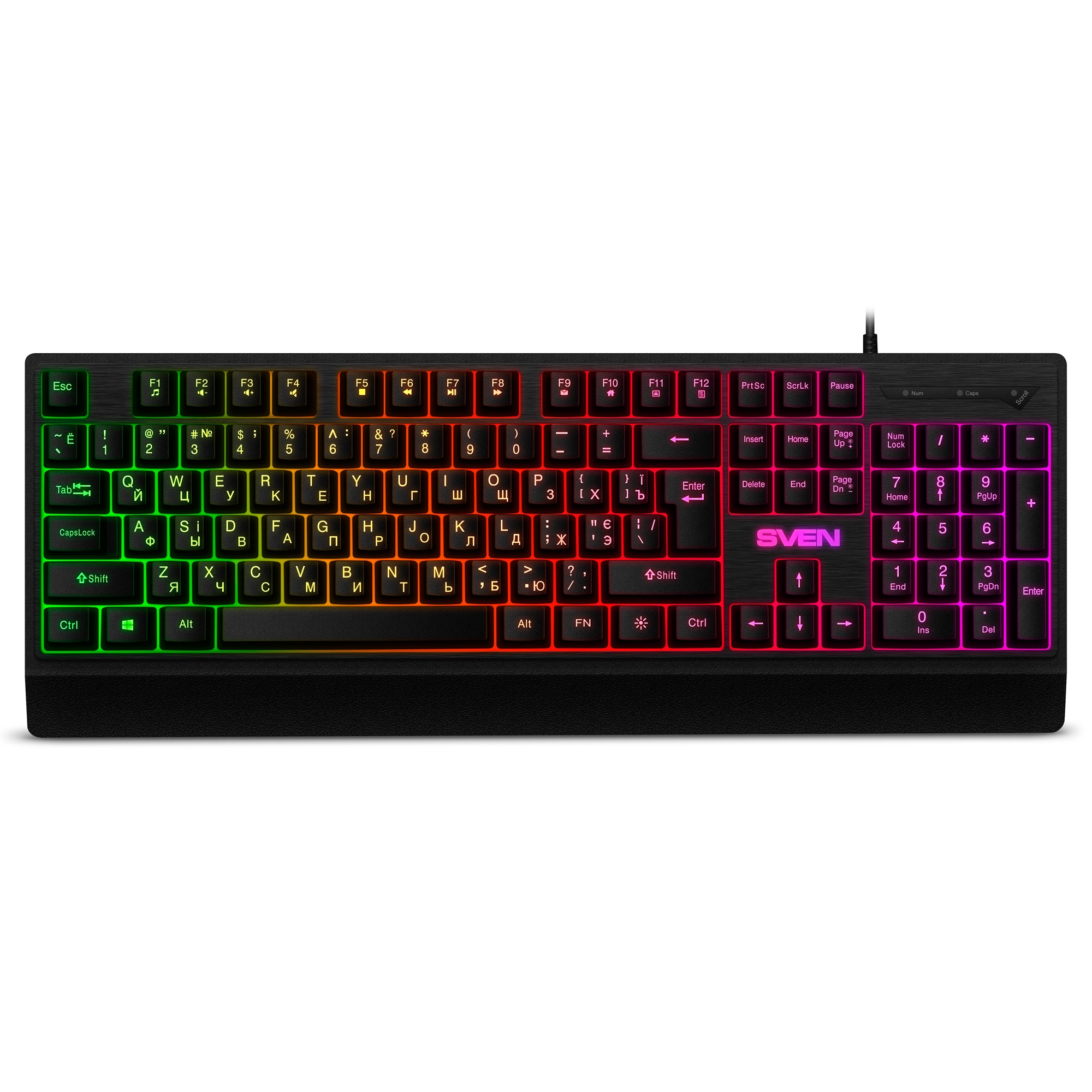 Klawiatura membranowa Sven KB-C7150EL Czarny