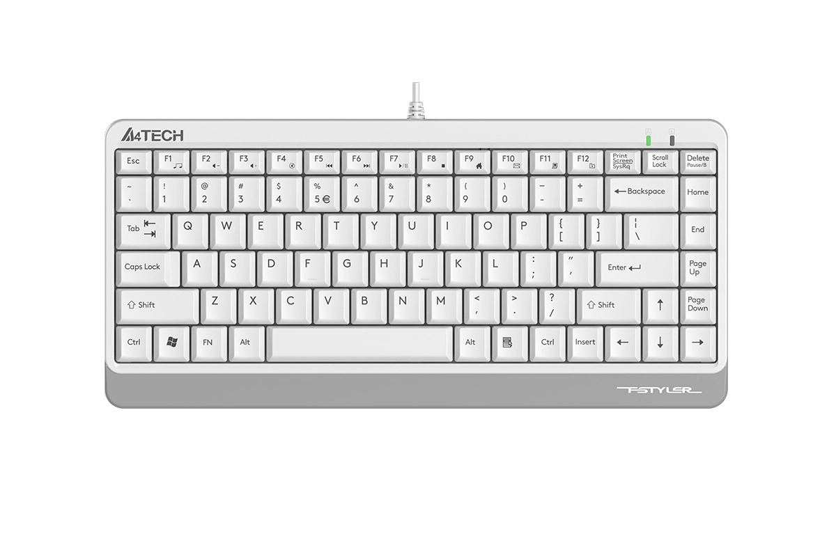 Klawiatura membranowa A4tech Fstyler FK11 Biały