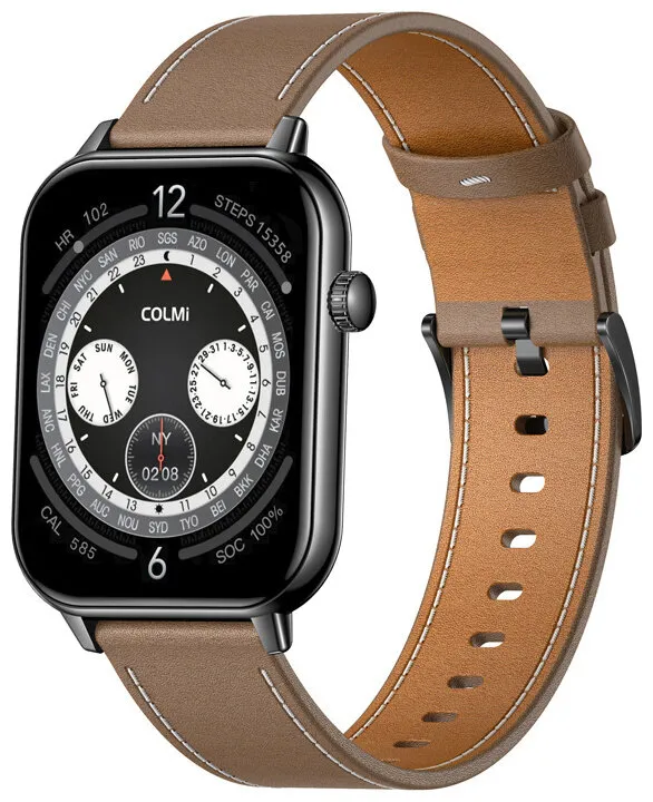 Smartwatch Colmi C28 Czarno-brązowy