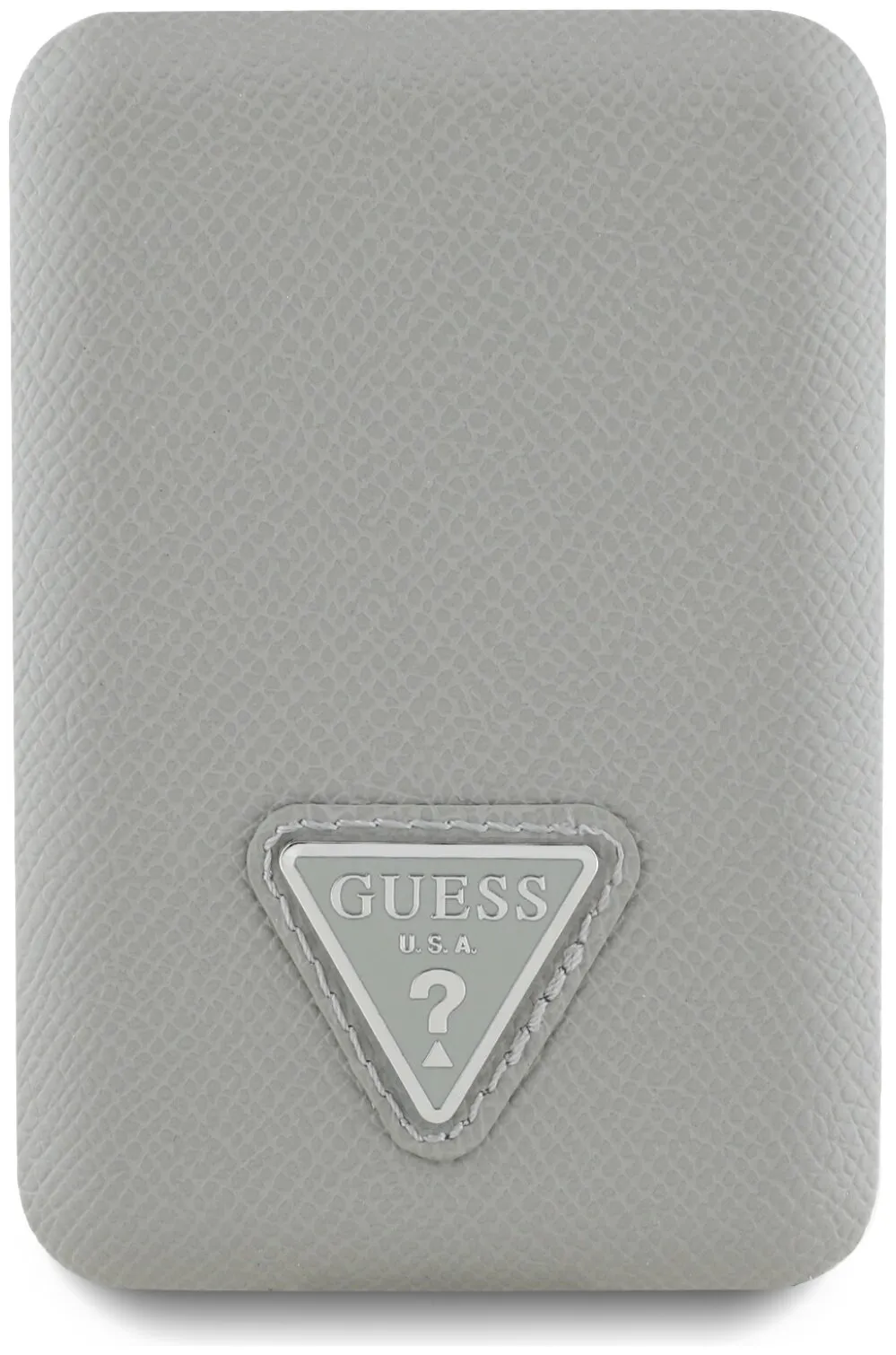 Powerbank Guess Grained Triangle MagSafe 5000 mAh 20W Beżowy