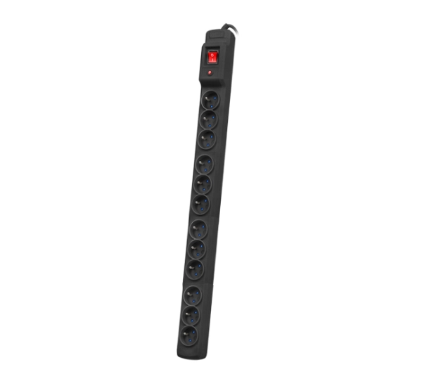 Armac Listwa zasilająca 5m multi M12 czarna M12/50/CZ
