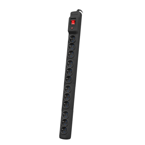 Listwa Armac FA F5CZPRO3M 12 gniazd 1,5m Czarny