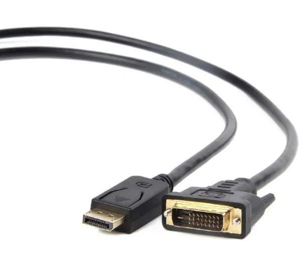 Gembird CC-DPM-DVIM-6 DisplayPort – DVI-D 1,8m Czarny