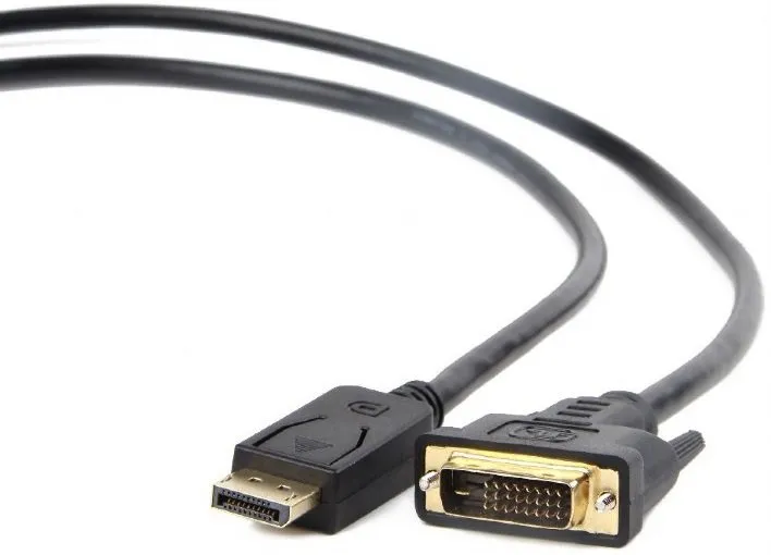 Kabel DisplayPort Gembird CC-DPM-DVIM-6 DisplayPort – DVI-D 1,8m Czarny