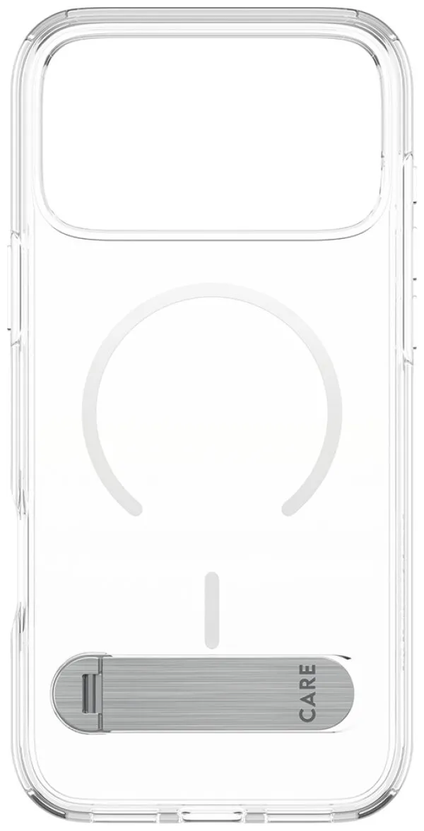 Etui PanzerGlass Care Feature Kickstand MagSafe do Apple iPhone 17 Pro Max Przezroczysty