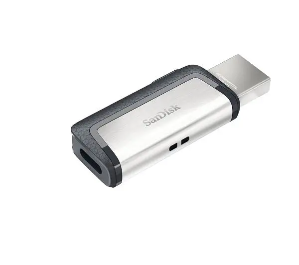 SANDISK Ultra Dual Drive 128GB USB 3.0 Typ-C Czarno-srebrny