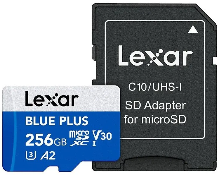 Karta pamięci Lexar BLUE PLUS microSDXC 256GB 170 V30