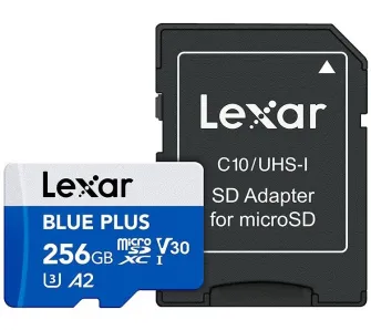 Karta pamięci Lexar BLUE PLUS microSDXC 256GB 170 V30