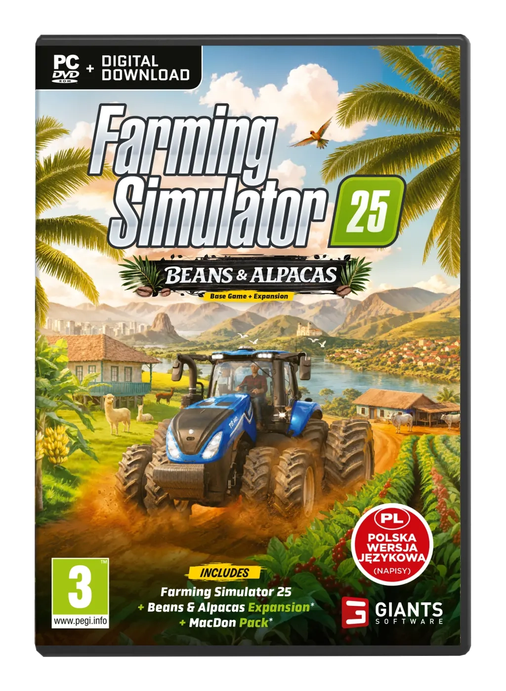 Farming Simulator 25 Beans Alpacas Edition Gra na PC