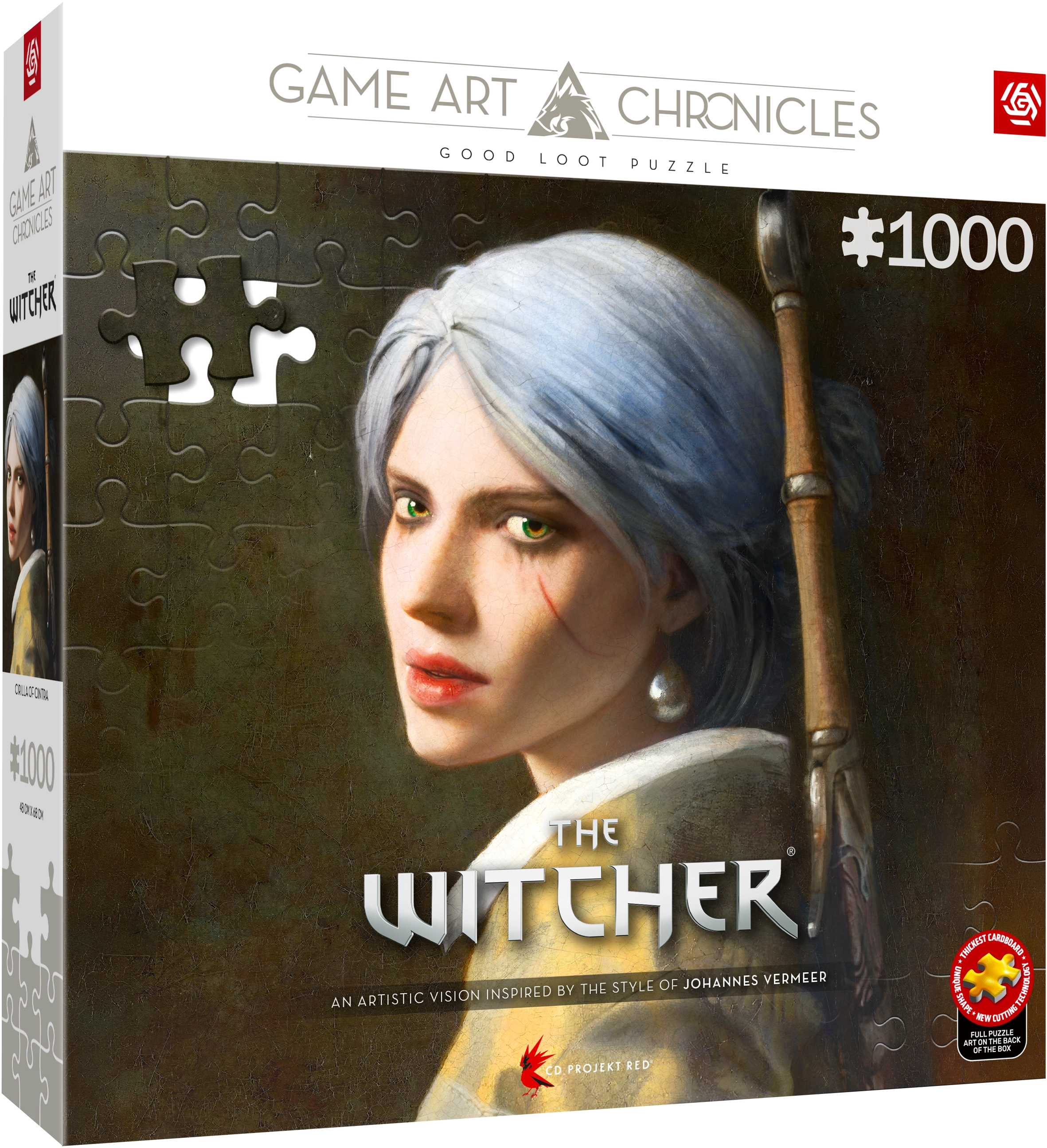 Puzzle Gaming The Witcher Old Master’s Prophecy 1000 elementów
