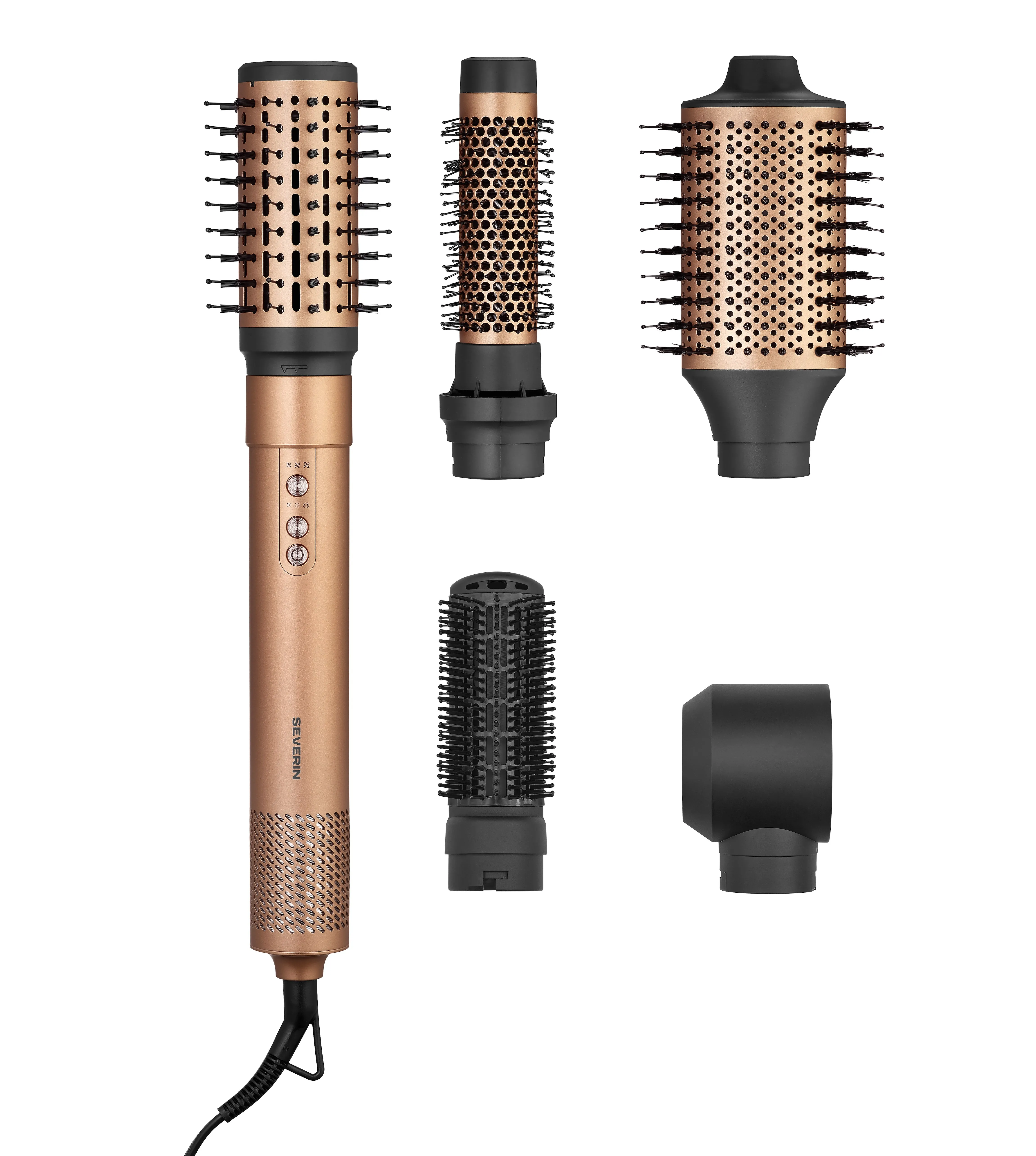 Suszarko-lokówka Severin WL 0685 S-Style Multi 1400W Jonizacja Zimny nawiew Średnica szczotki 33mm 50mm 3 poziomy temperatury