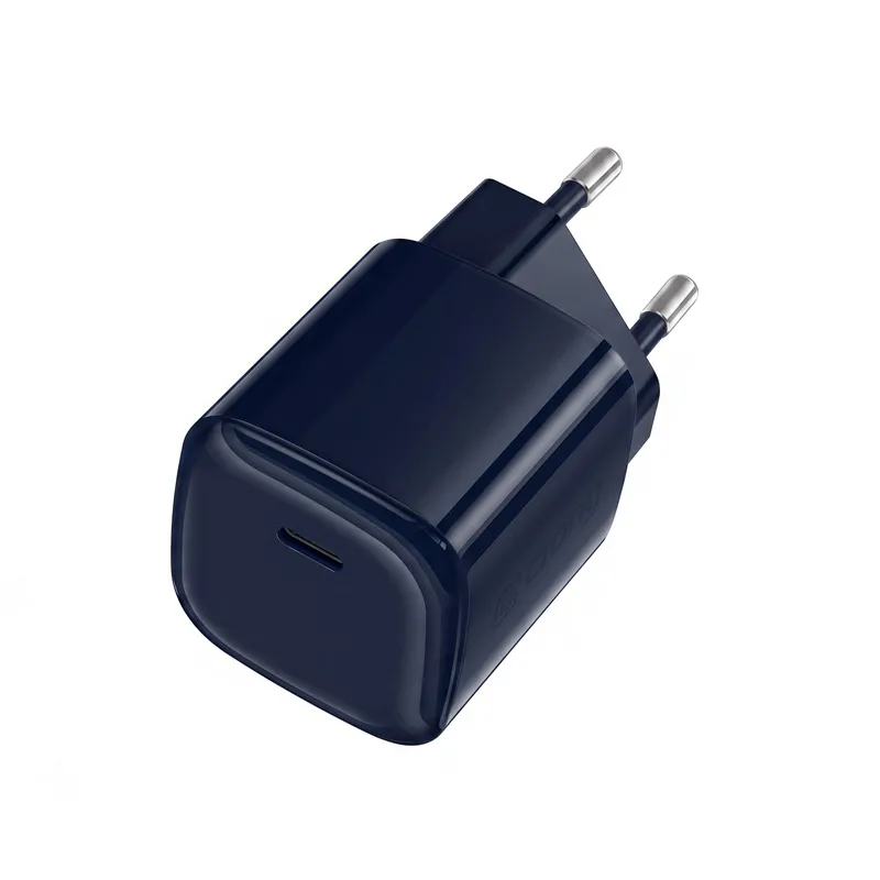 Ładowarka sieciowa Crong NEO GaN PD3.2 USB-C 40W Granatowy