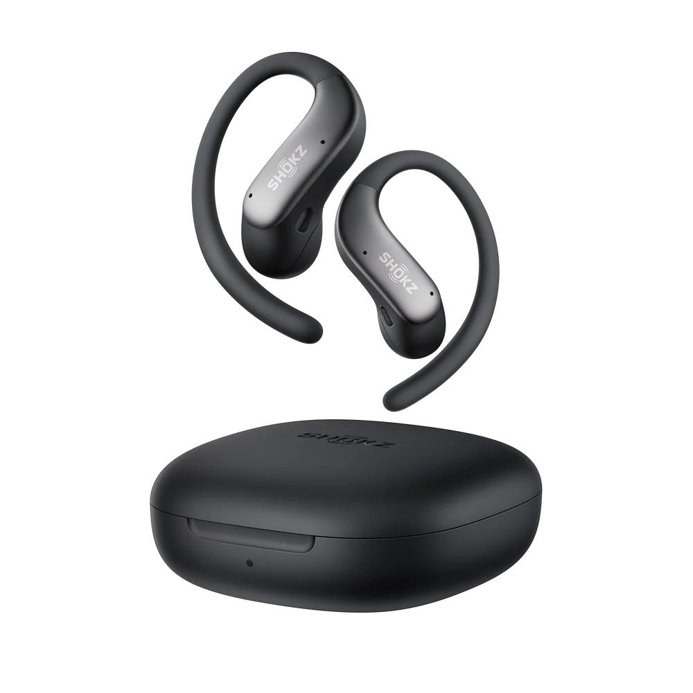 Słuchawki bezprzewodowe Shokz OpenFit Air 2 Przewodnictwo powietrzne Bluetooth 6.1 Czarny